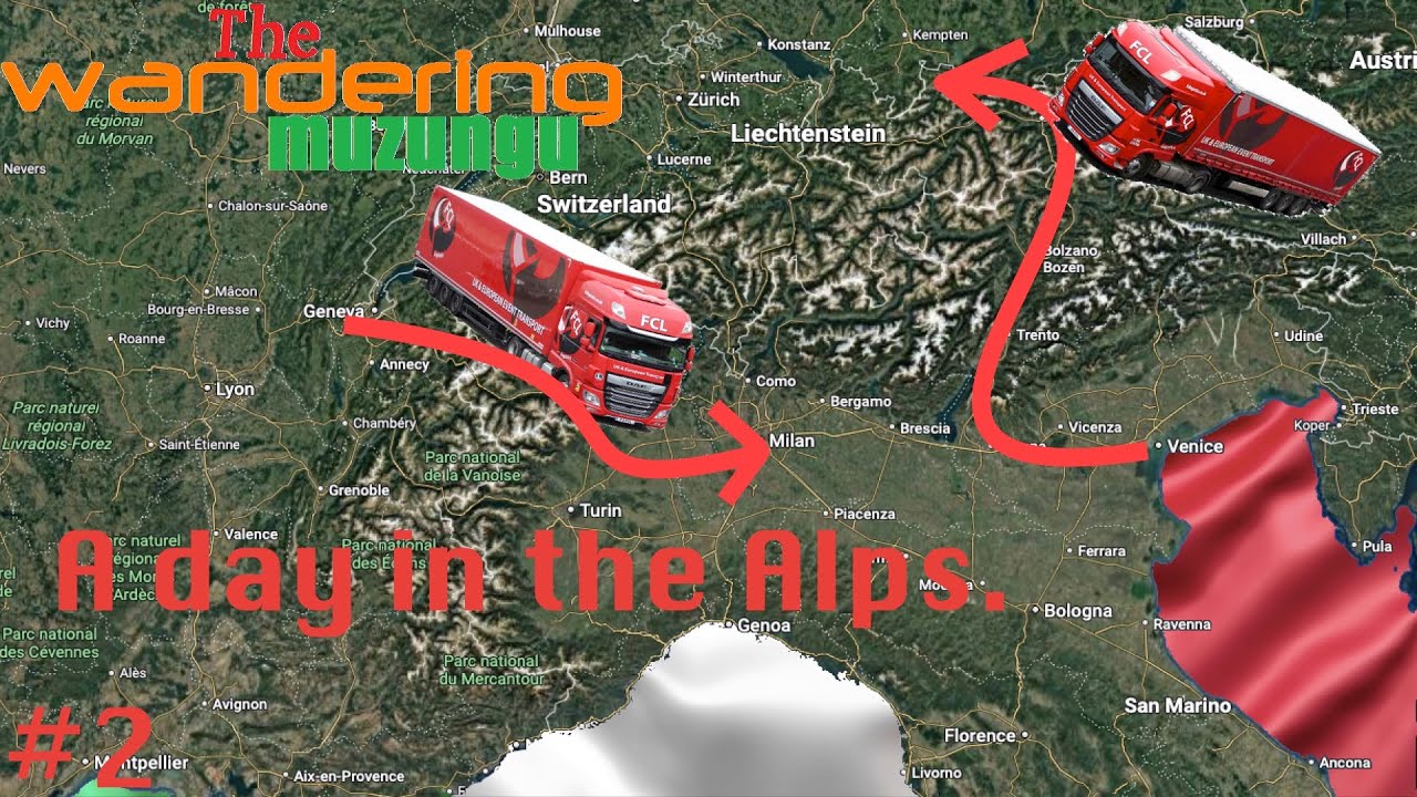 Mugged in Milan - Through the Blanc and back over the Brenner