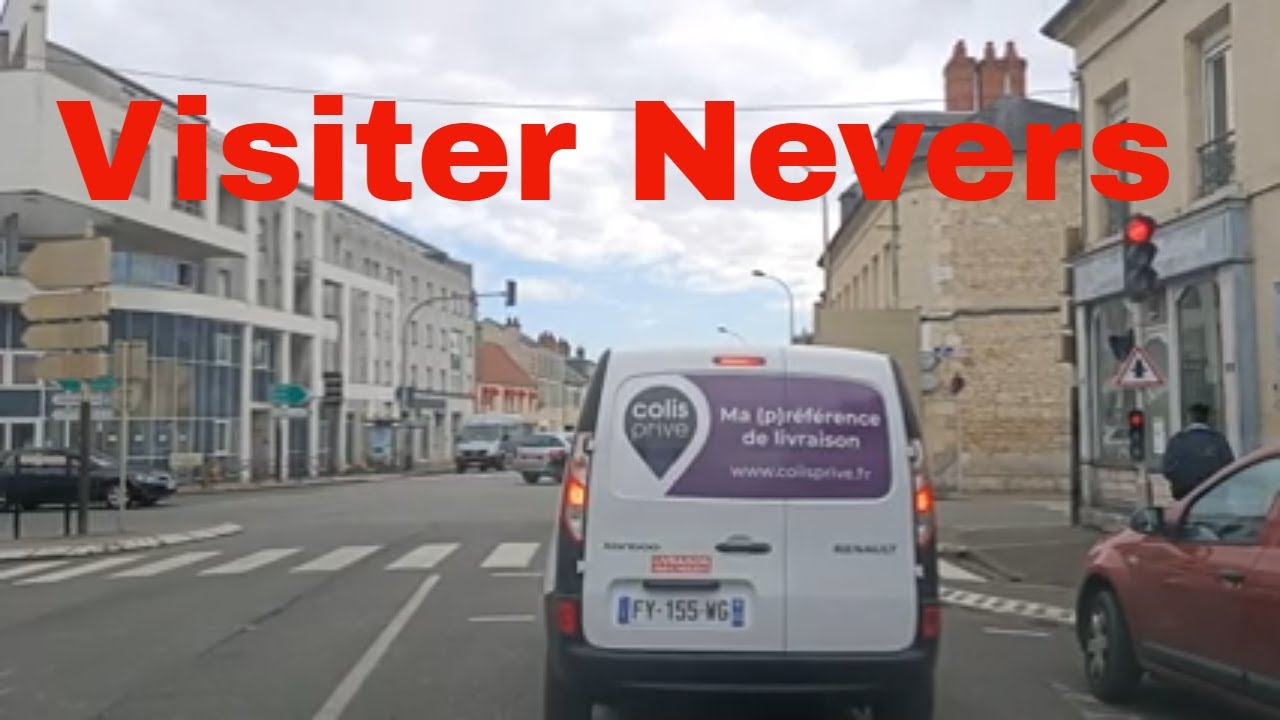 Visiter Nevers 4K- Driving- French region