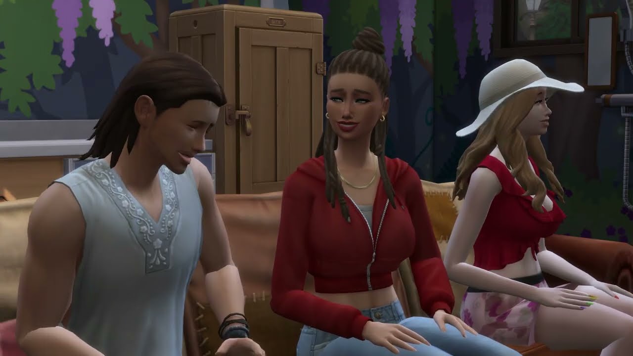 Hanging Out With Roommates - The Sims 4 Ambience