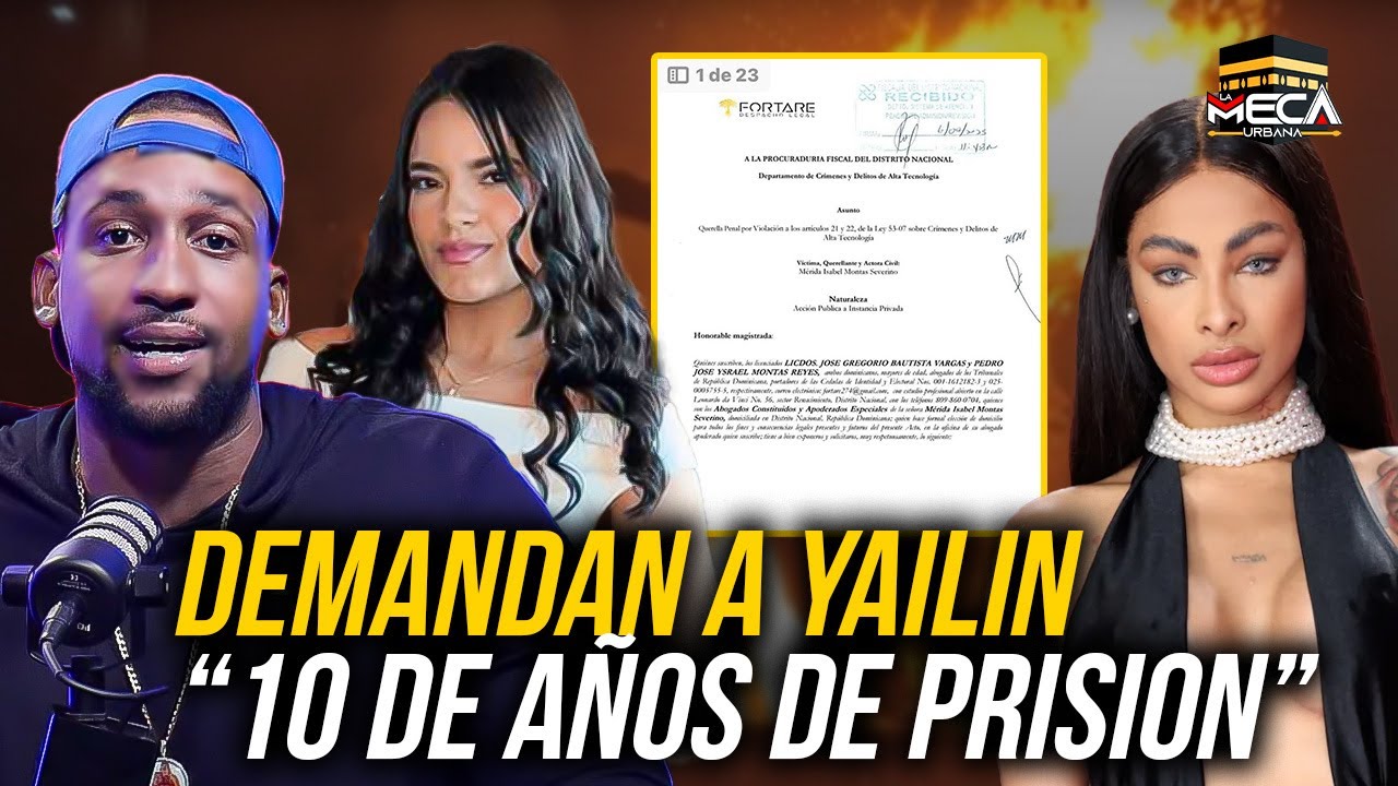 MÉRIDA MONTAS DEMANDA A YAILIN POR AGRESIÓN PLANIFICADA !