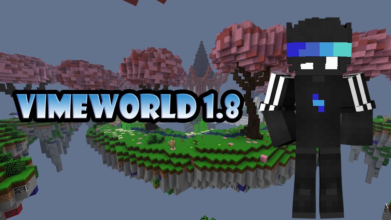 VIMEWORLD SKYWARS I ВАЙМВОРЛД ТЕПЕРЬ НА 1.8