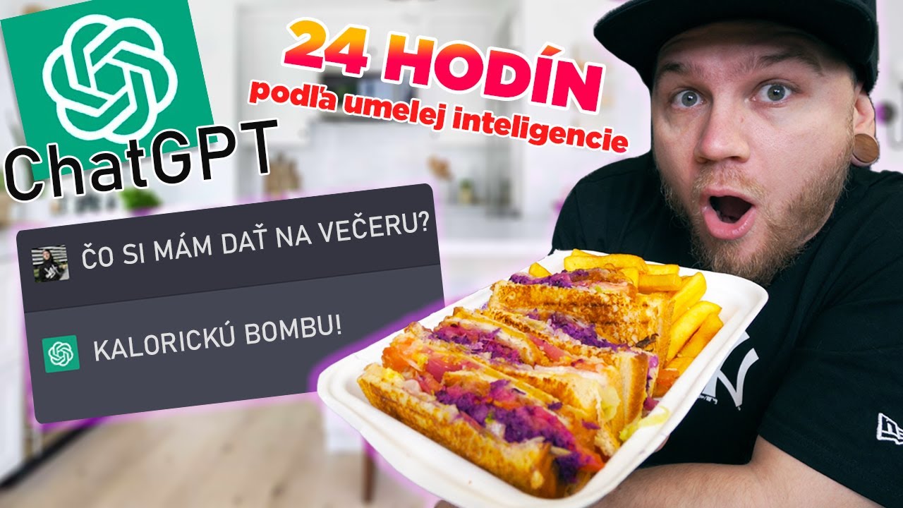 24 Hodín MUSÍM JESŤ podľa UMELEJ INTELIGENCIE! *ChatGPT*