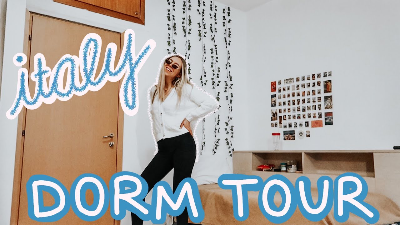 STUDY ABROAD DORM TOUR!! (italy)