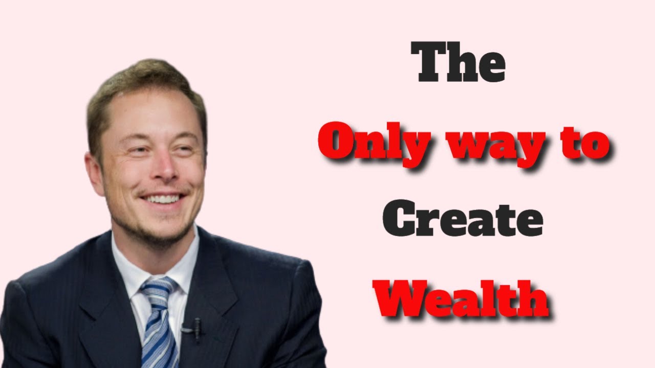 Elon Musk's Advice for young people who want to be rich.-Success in life