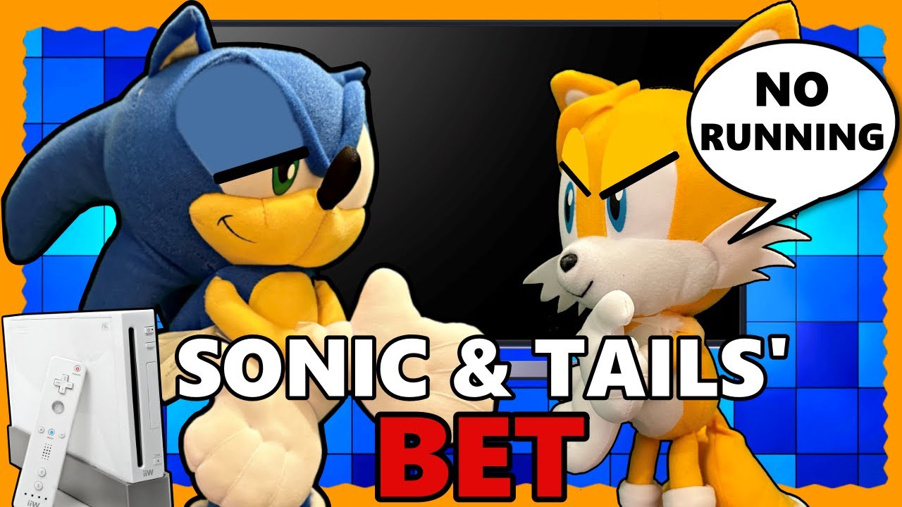Sonic Plush - Sonic and Tails' Bet!