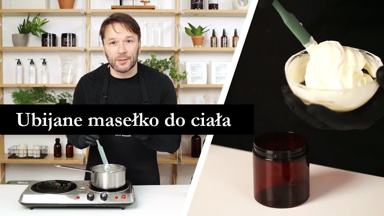 Jak zrobić naturalne ubijane masełko do ciała? | Receptura DIY | ECOSPA