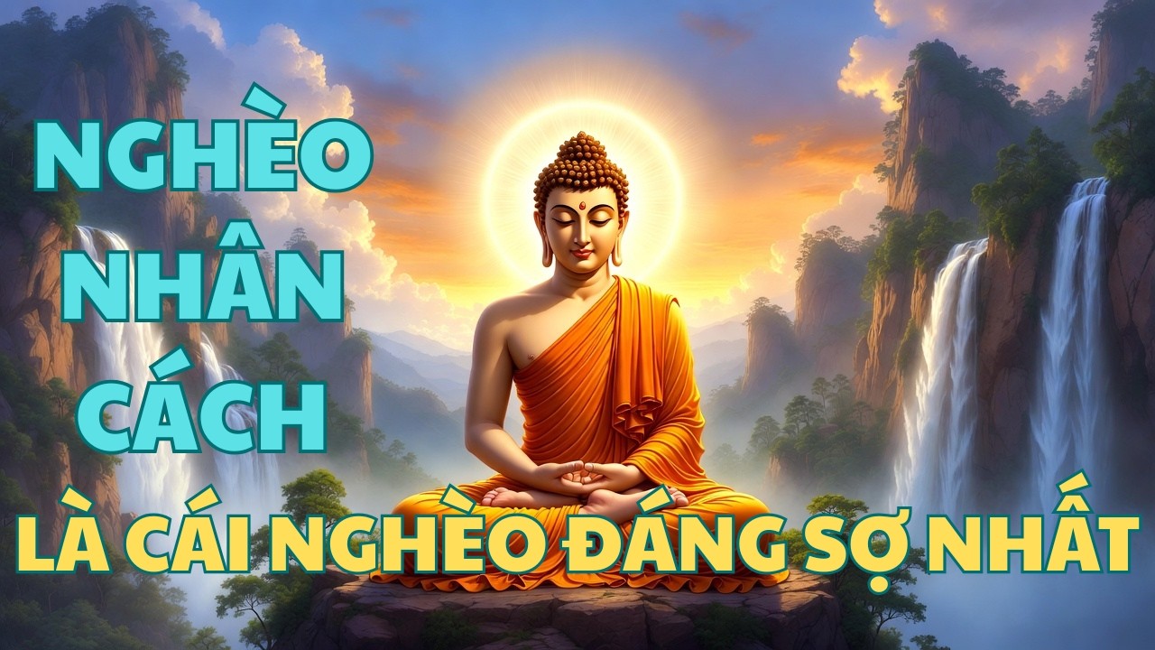 Lời Phật Dạy: Có thể nghèo tiền bạc, tuyệt đối đừng nghèo nhân cách (Nghe để thức tỉnh).
