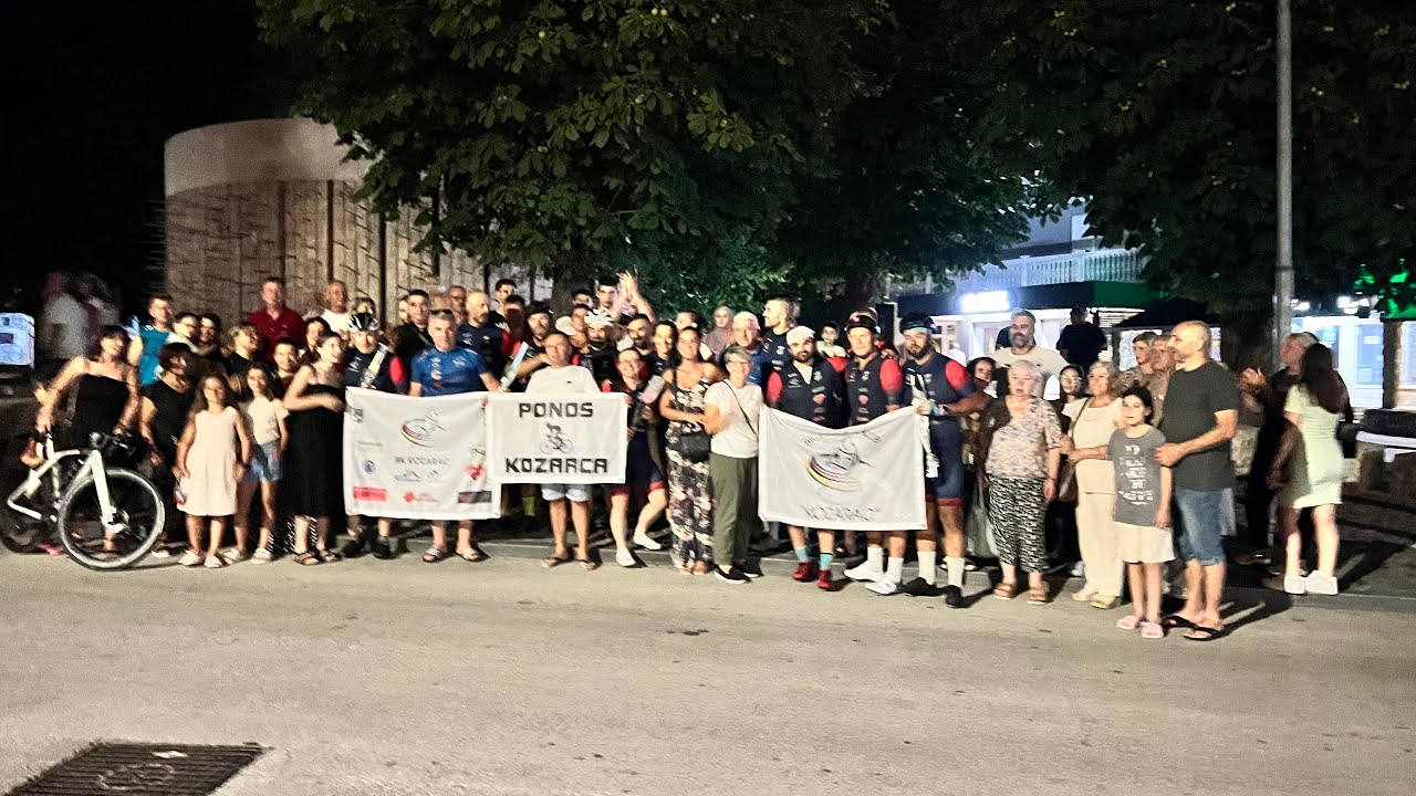 20. Biciklistički maraton Bihać-Srebrenica; BK Kozarac, povratak u Kozarac (V dio)