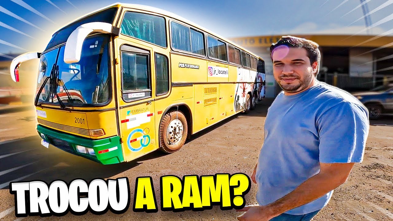 O LOCATELLI COMPROU UM ÔNIBUS!!