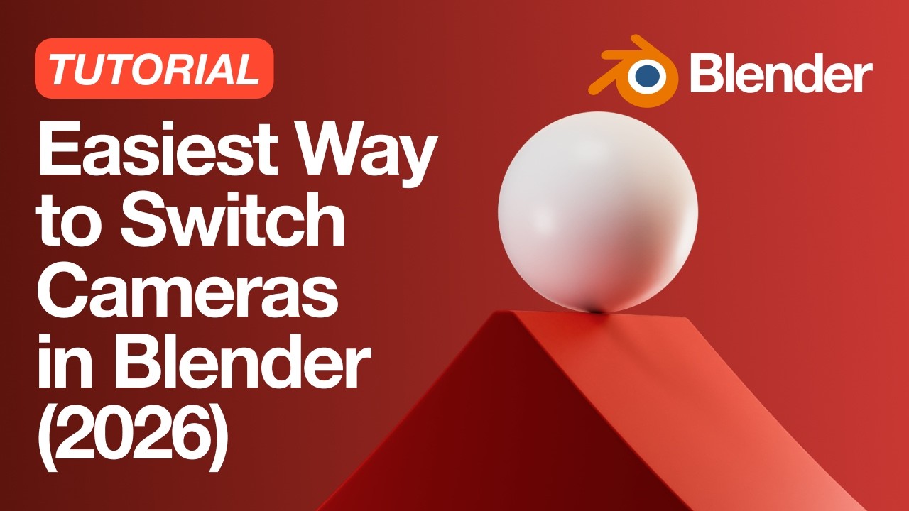 The Easiest Way to Switch Cameras in Blender (2026)