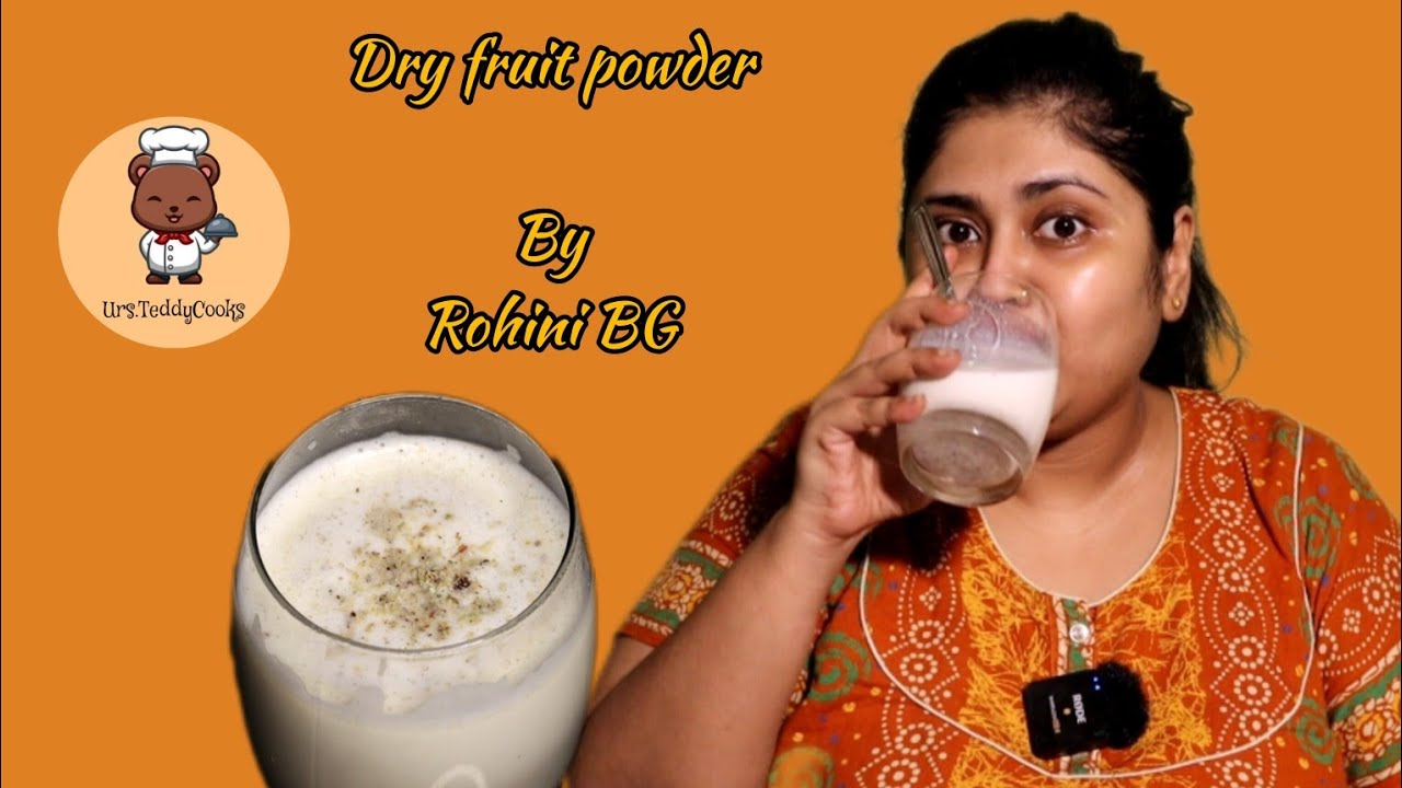 Dry fruit powder full of Protein & Nutrition🤩 @ursrohinicooks