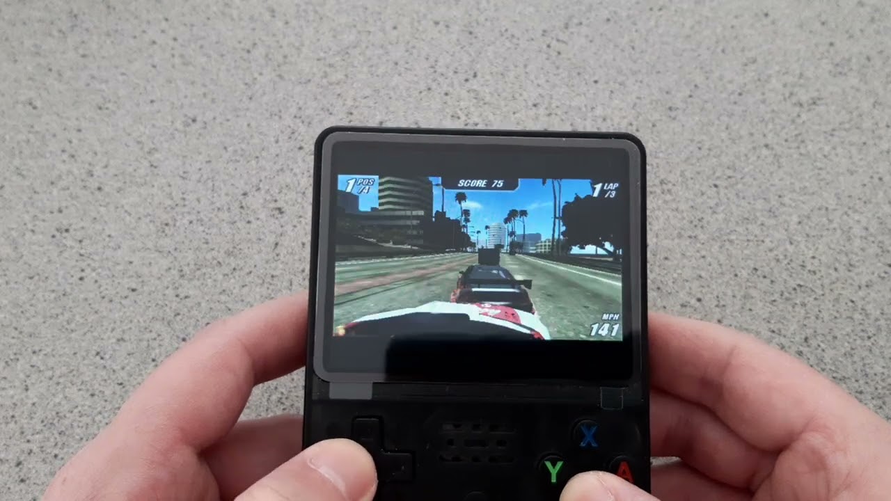 R36S burnout legends (psp)