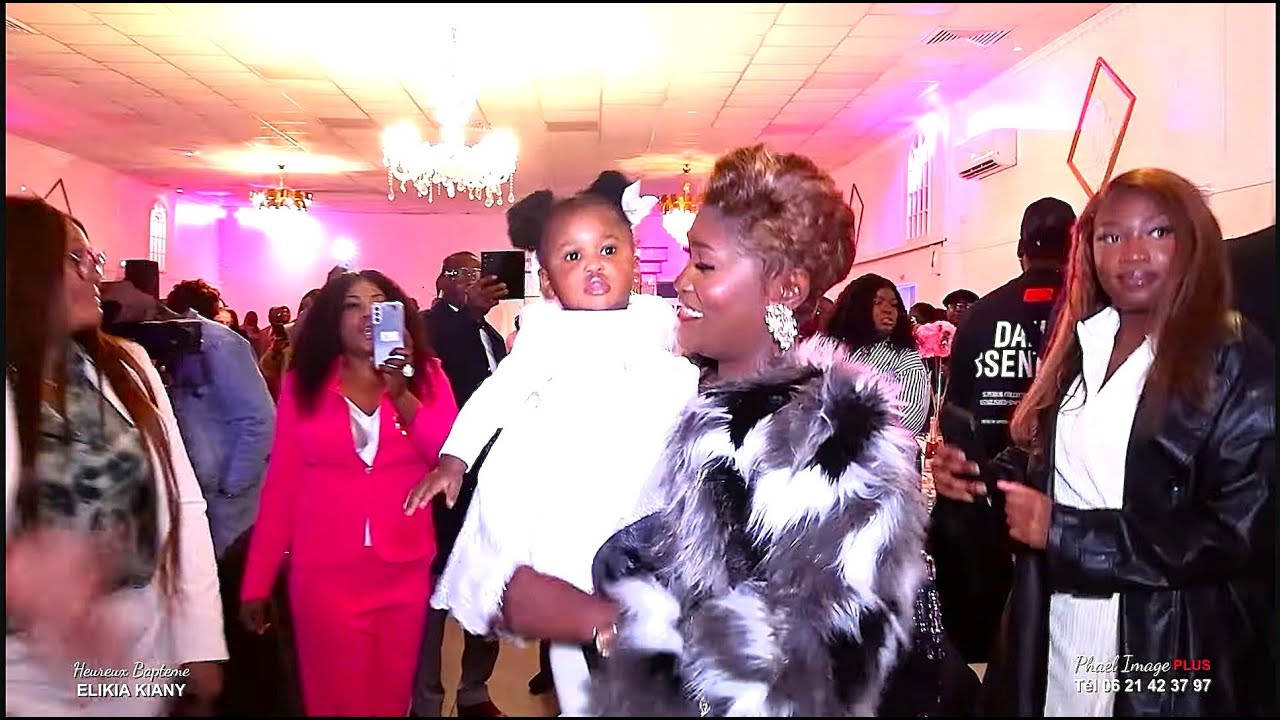 LE BAPTEME DE ELIKIA KIAMY ANTOINETTA EN DIRECT DE VILLENEUVE SAINT GEORGES