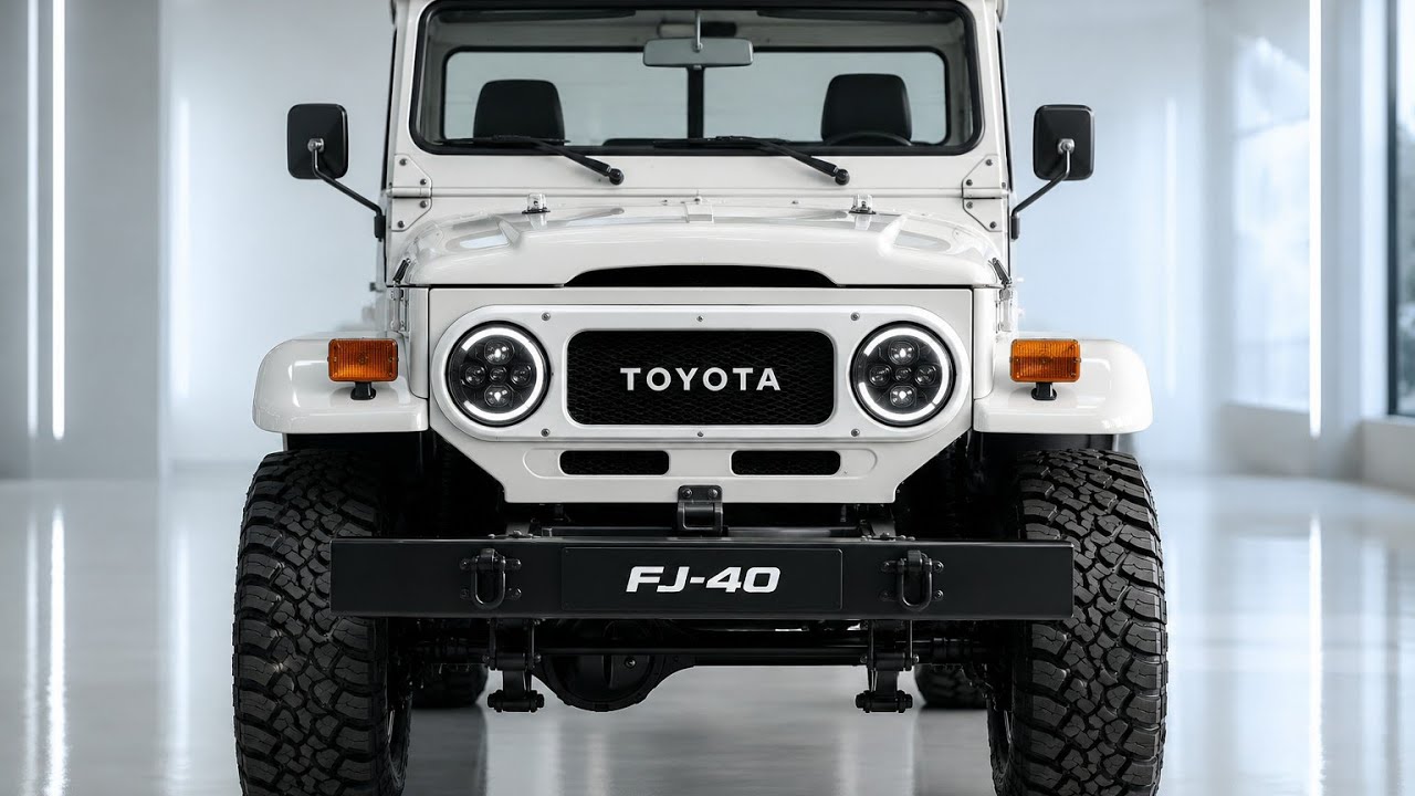 НОВЫЙ пикап Toyota FJ40 2026 года | Полный обзор, характеристики, цена и производительность
