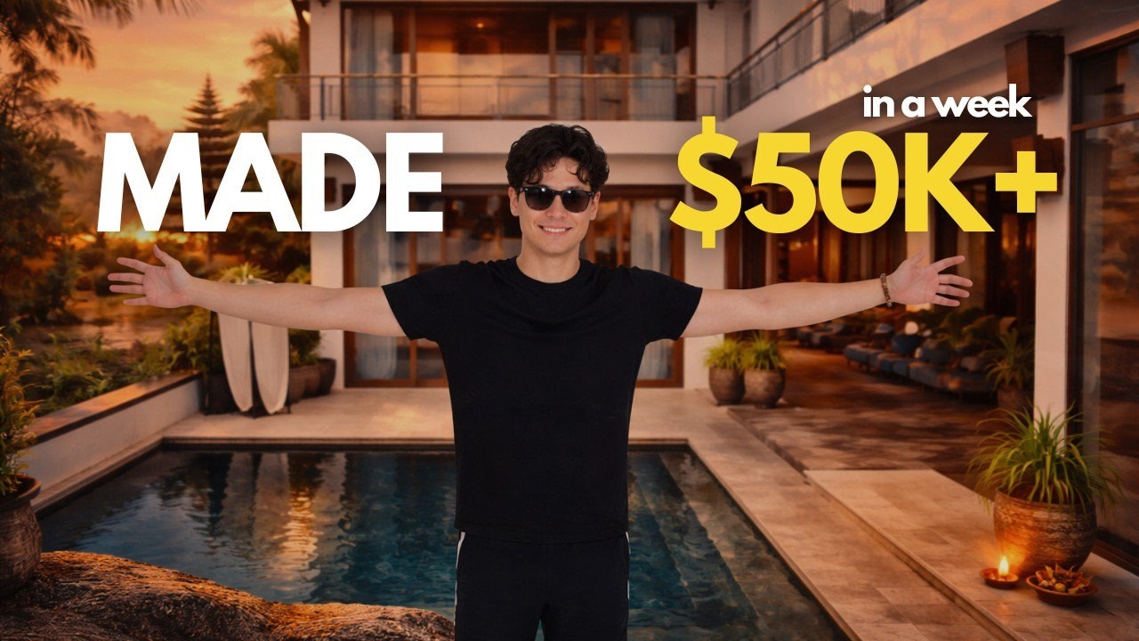 Life as a daytrader in Bali (Made $50,000 USD in a week)