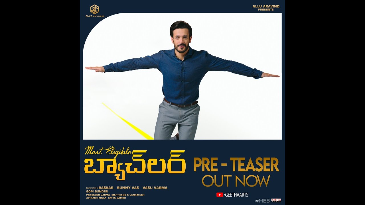 Most Eligible Bachelor pre Teaser | #Akhilakkineni | #poojahedge | #geetharts | #MEB #geethaarts
