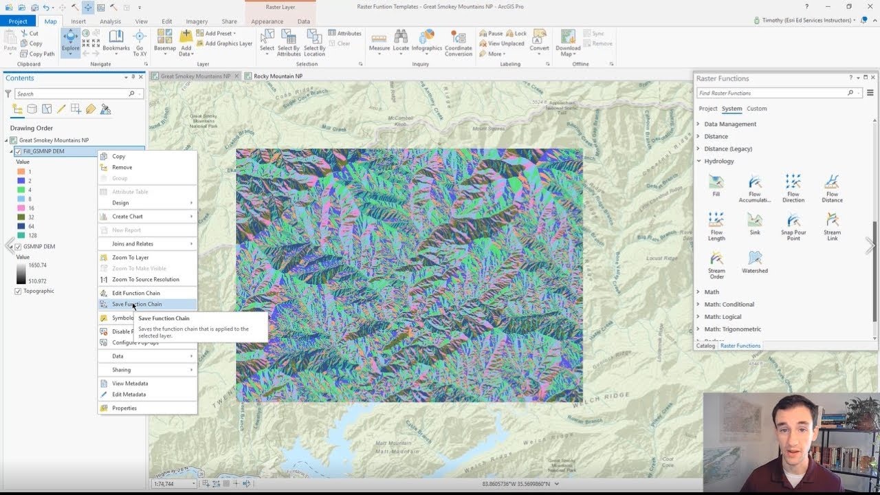 Raster Functions: Save Time by Creating a Template