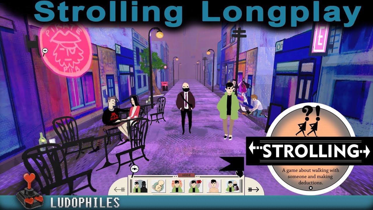 #AdvJam2016 #7: Strolling Full Playthrough / Longplay / Walkthrough (no commentary)