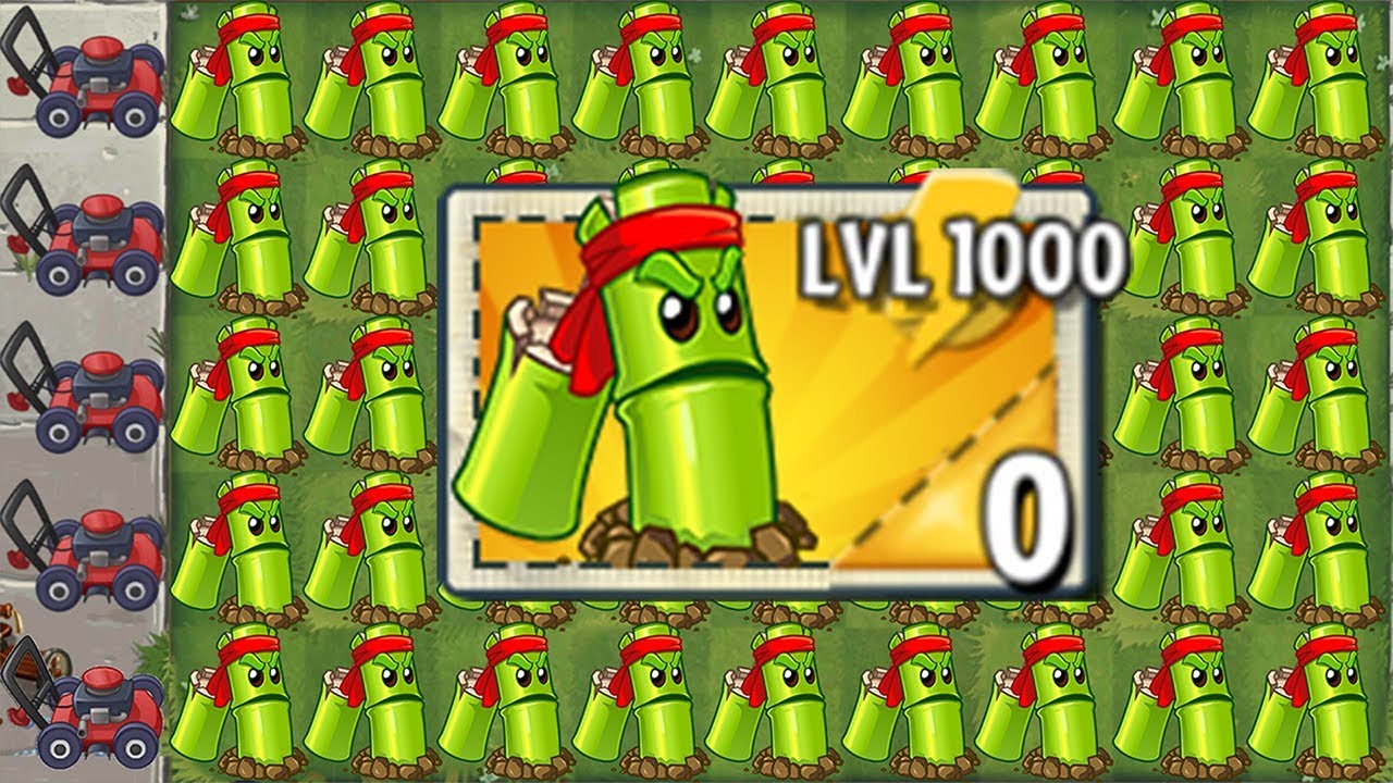 Every Plant LEVEL 1000 Power-Up! in Plants vs Zombies 2