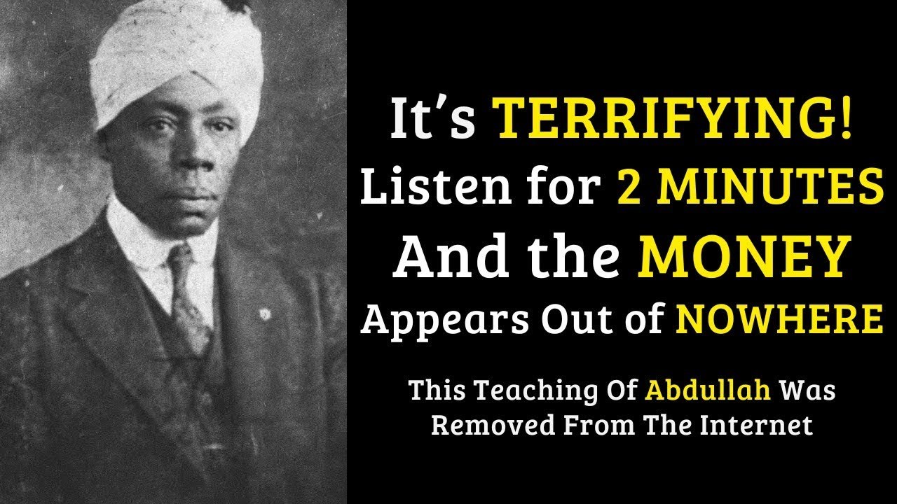 Listen to This Teaching of Abdullah for 2 Minutes and MONEY Will Appear Out of NOWHERE || Secrets