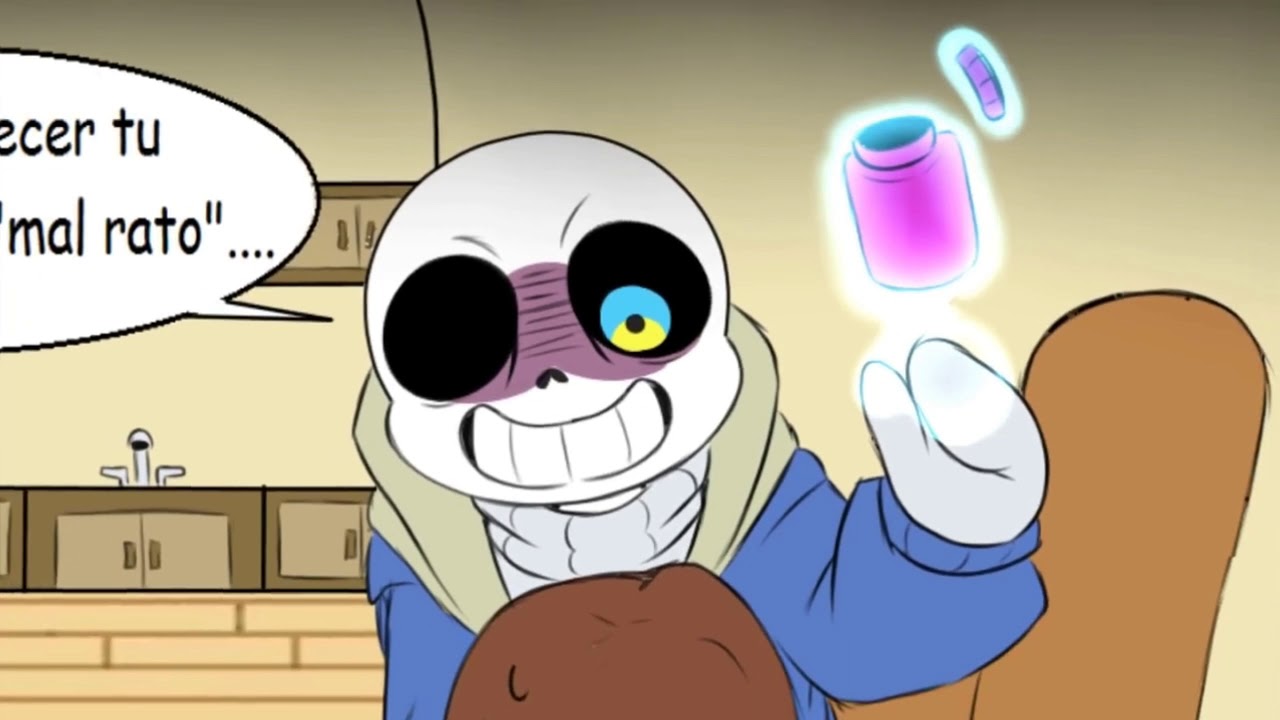 Cuidando de frisk (Fã Dublagem) [VEJA O COMENTÁRIO FIXADO!]  Comic por Alanita Pérez | Vídeo velho