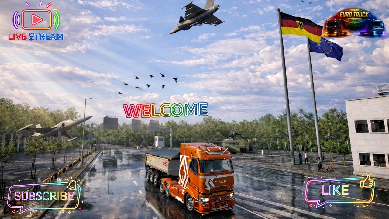 LIVE ETS2 | playing |ETS 1.58 Renault-T | let's play some random job | DAY-5🚚🚛😊