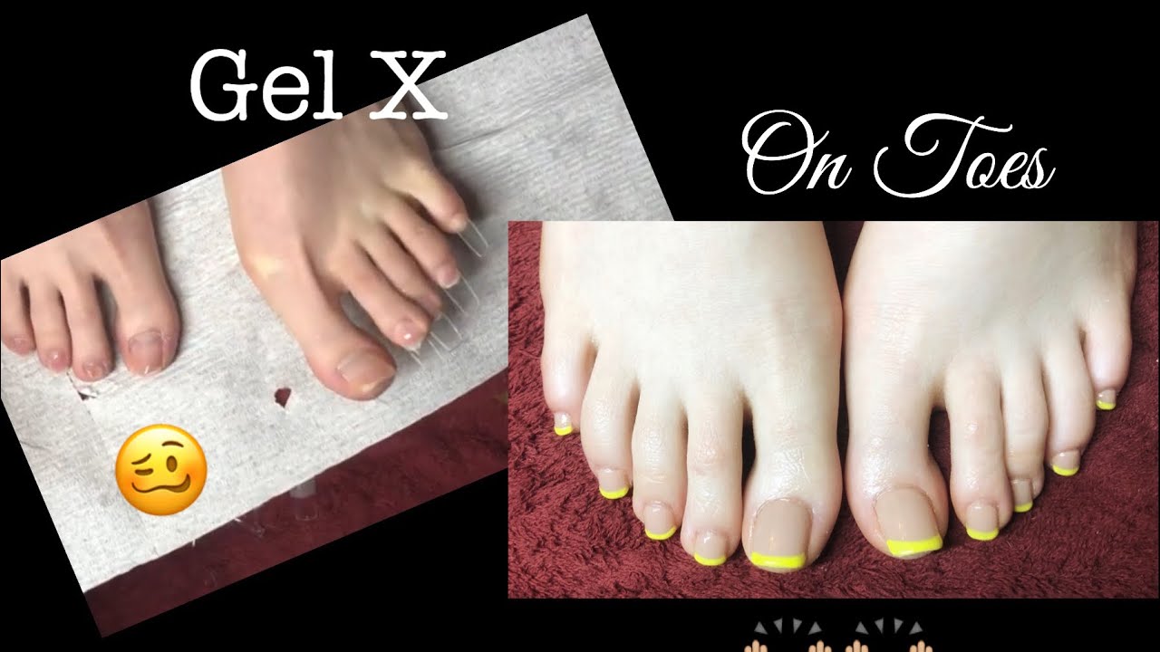 Apres Gel X TOES - Just try it!! - Gel X Toe Edition