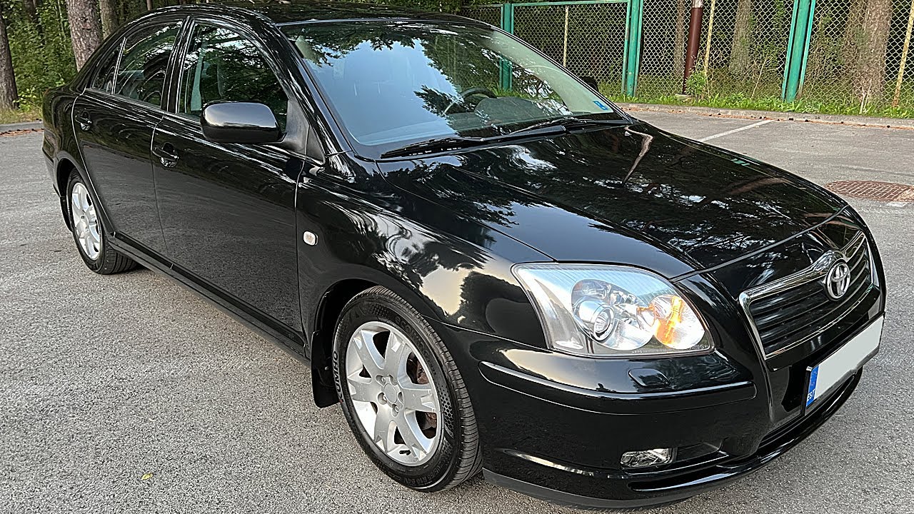 2005 Toyota Avensis T25 (1.8 129HP) Обзор - Экстерьер, интерьер, запуск, характеристики