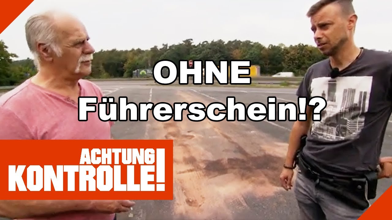 STRAFTAT! Fahren ohne Führerschein und ohne Versicherung?! | Kabel Eins | Achtung Kontrolle
