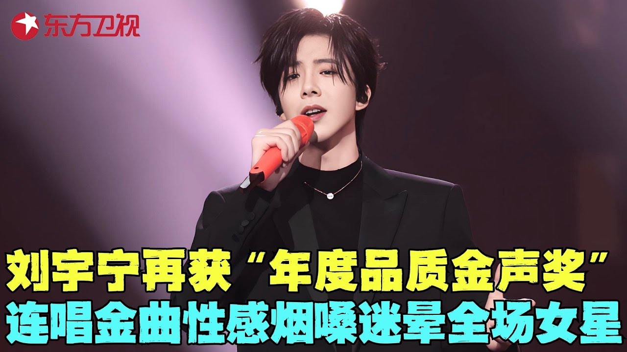 刘宇宁一开口秒沦陷，被天使亲吻的金嗓迷晕全场女星，《命中注定》《再回首》太好听！#电视剧品质盛典 FULL