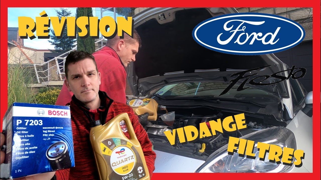FORD 1L EcoBoost : Vidange moteur, filtres & remise à zéro ✅
