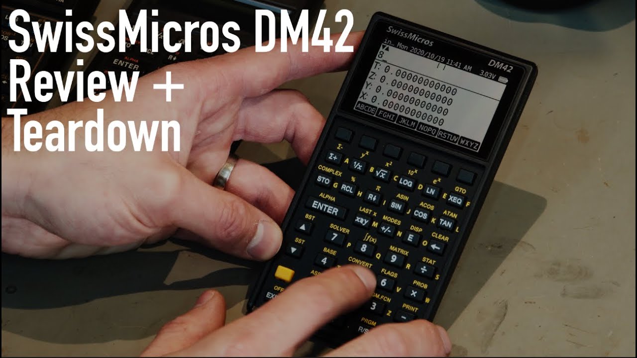 SwissMicros DM42 Review