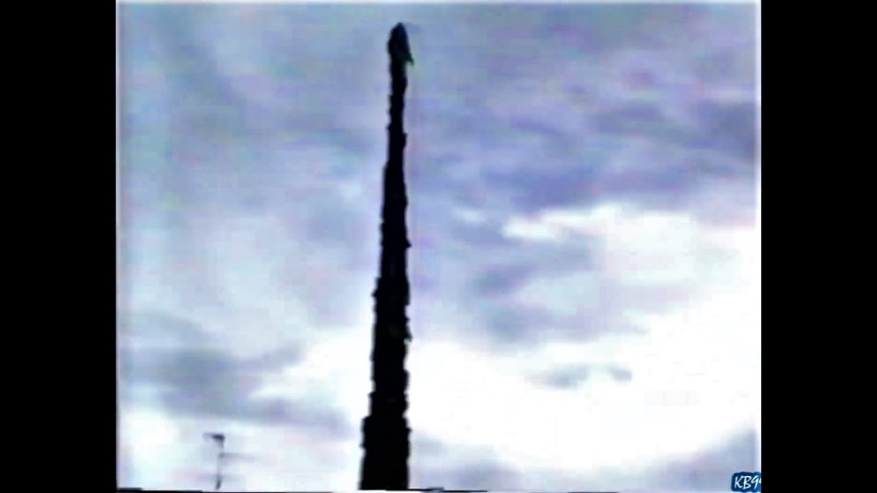 BRUSCIANO FESTA DEI GIGLI 1992 - Esibizione Volontari Nolani Via Giordano Bruno