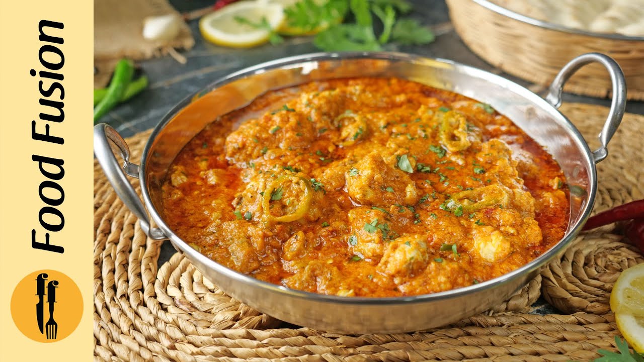 Brain Masala Fry Handi Recipe By Food Fusion (Bakra Eid Special)