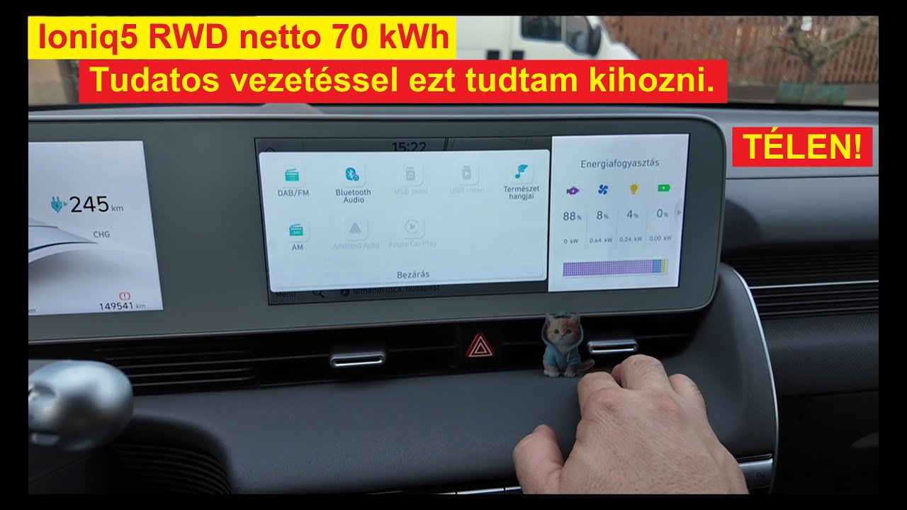 Ioniq5 ⚡- Ez is laz&aacute;n kihozhat&oacute; fogyaszt&aacute;s...