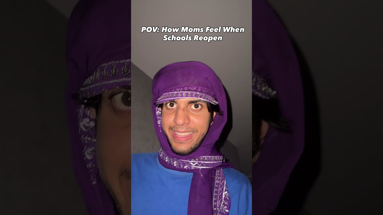 POV: How Moms Feel When Schools Reopen #funny #relatable #indianmeme #mummy #students #school #short
