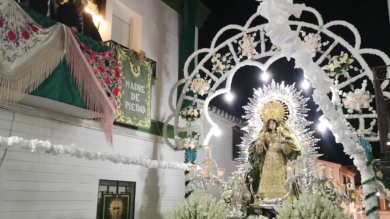 coronación de N. S. DE LA PIEDAD. LA PLEGARIA, BM. MAESTRO TEJERA. Albaida del Aljarafe