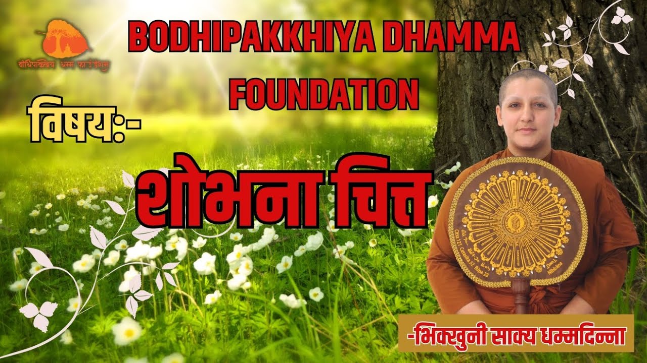 Abhidhamma (Lecture 12) in English and Hindi! Sobhana Cittas or Beautiful Consciousness.