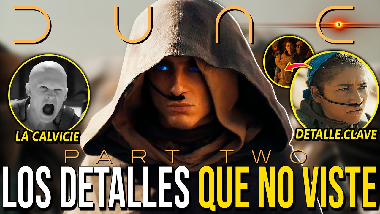 ⚫DUNE Parte 2 | TODOS LOS DETALLES que NO SABÍAS explicados (Libro Vs Película) #dune