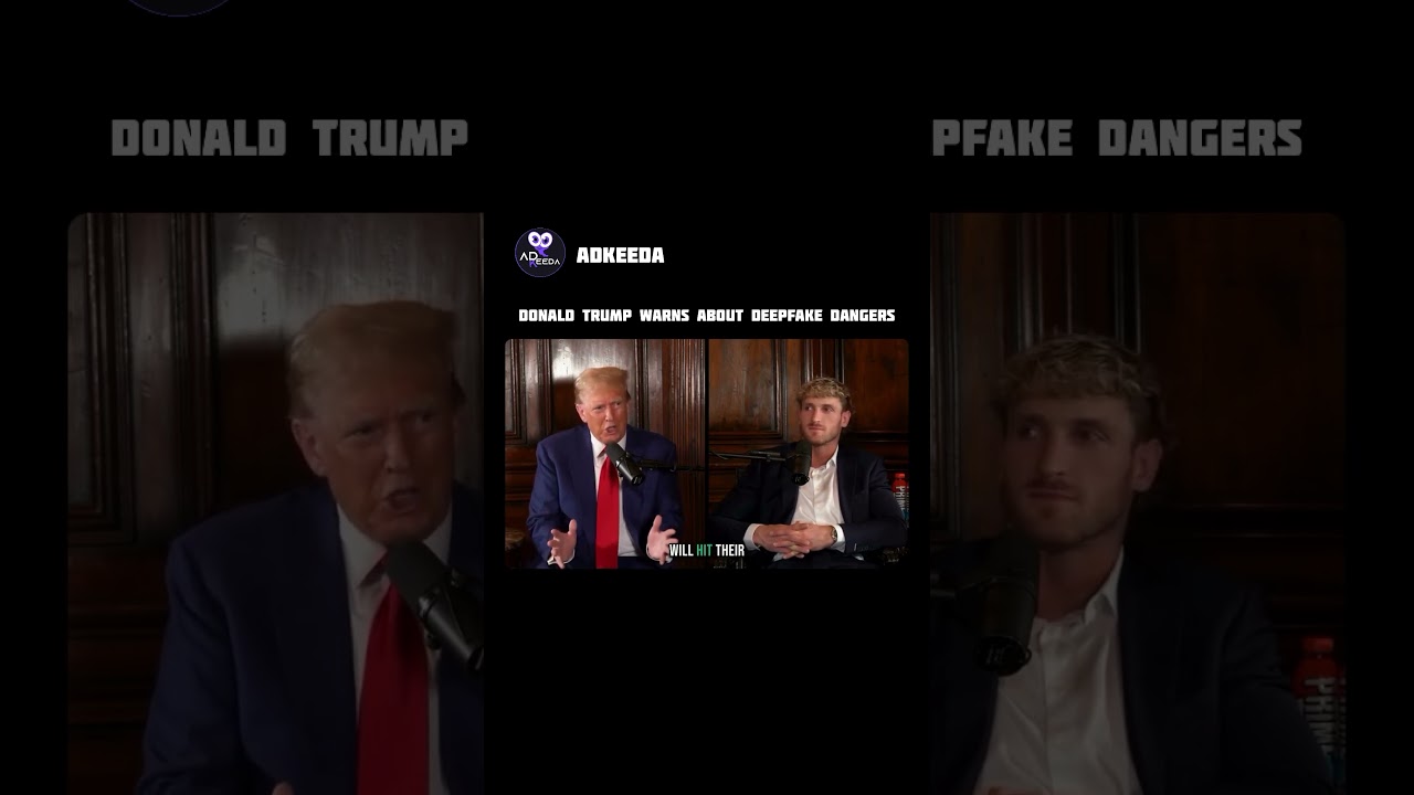 Trump Warn of Deepfake #adkeeda #ai #deepfake @Impaulsive @ImpaulsiveClips @DonaldTrumpUpdate
