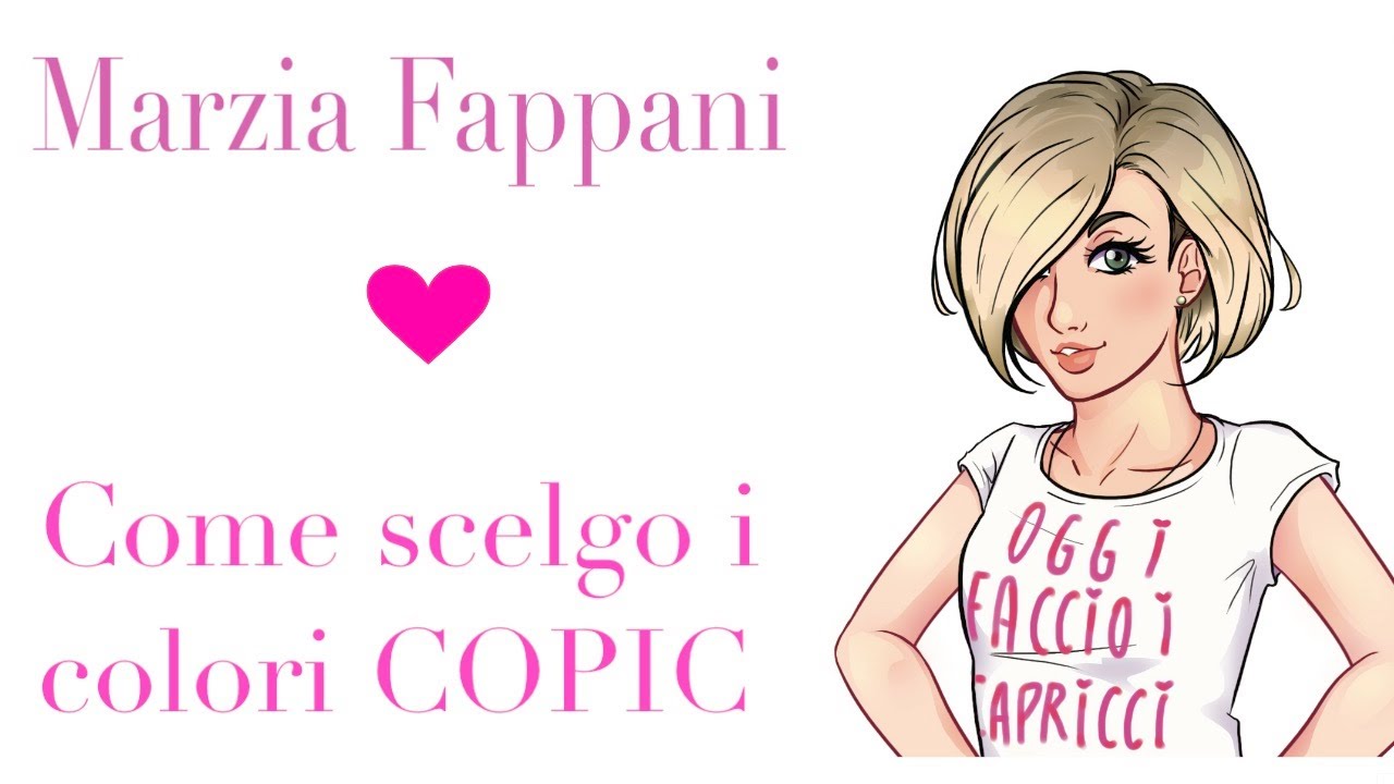 Come scelgo i  colori Copic -  la ruota colori - Cardbymarziafappani -