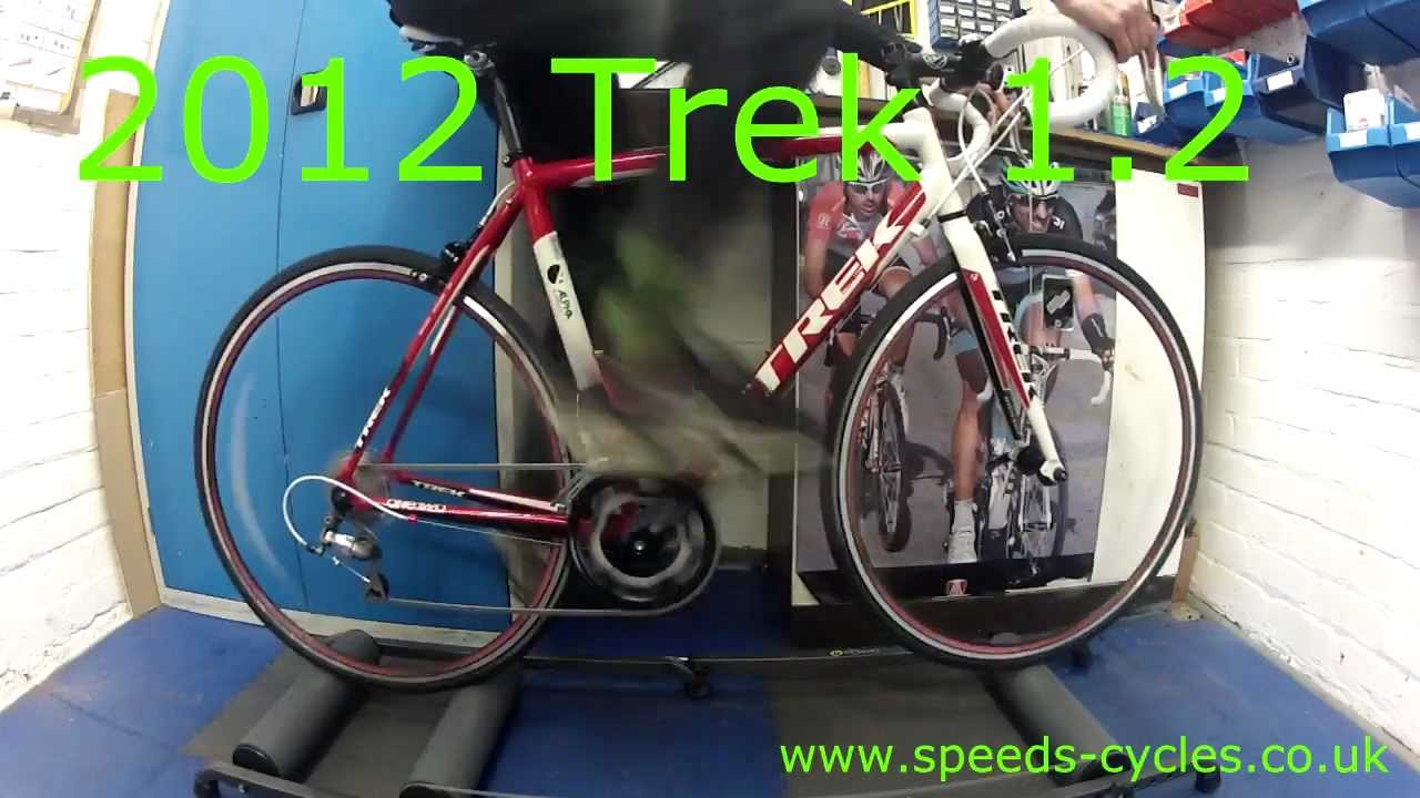 Speeds Cycles 2012 Trek 1.2 Demo inc Cycleops PVC rollers!!