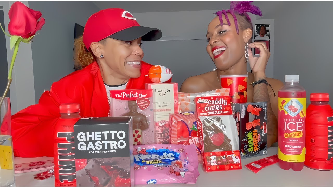 TRYING ONLY RED SNACKS FOR 24 HOURS❤️