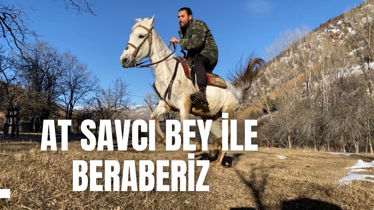AT SAVCI BEY İLE BERABERİZ , SAVCIYI ÇOK SEVİYORUM