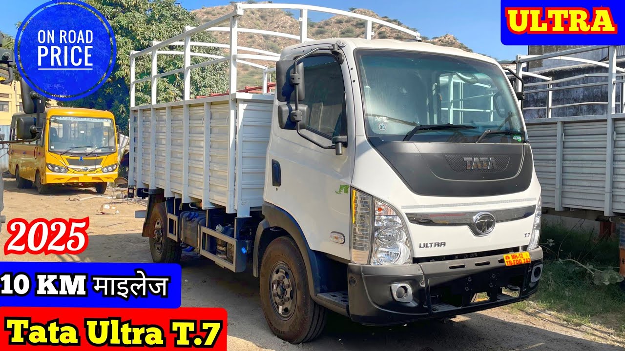 💥 2025 New TATA ULTRA T.7 Truck || BS6 .2 ||  10 KM माइलेज || Price Review Specification