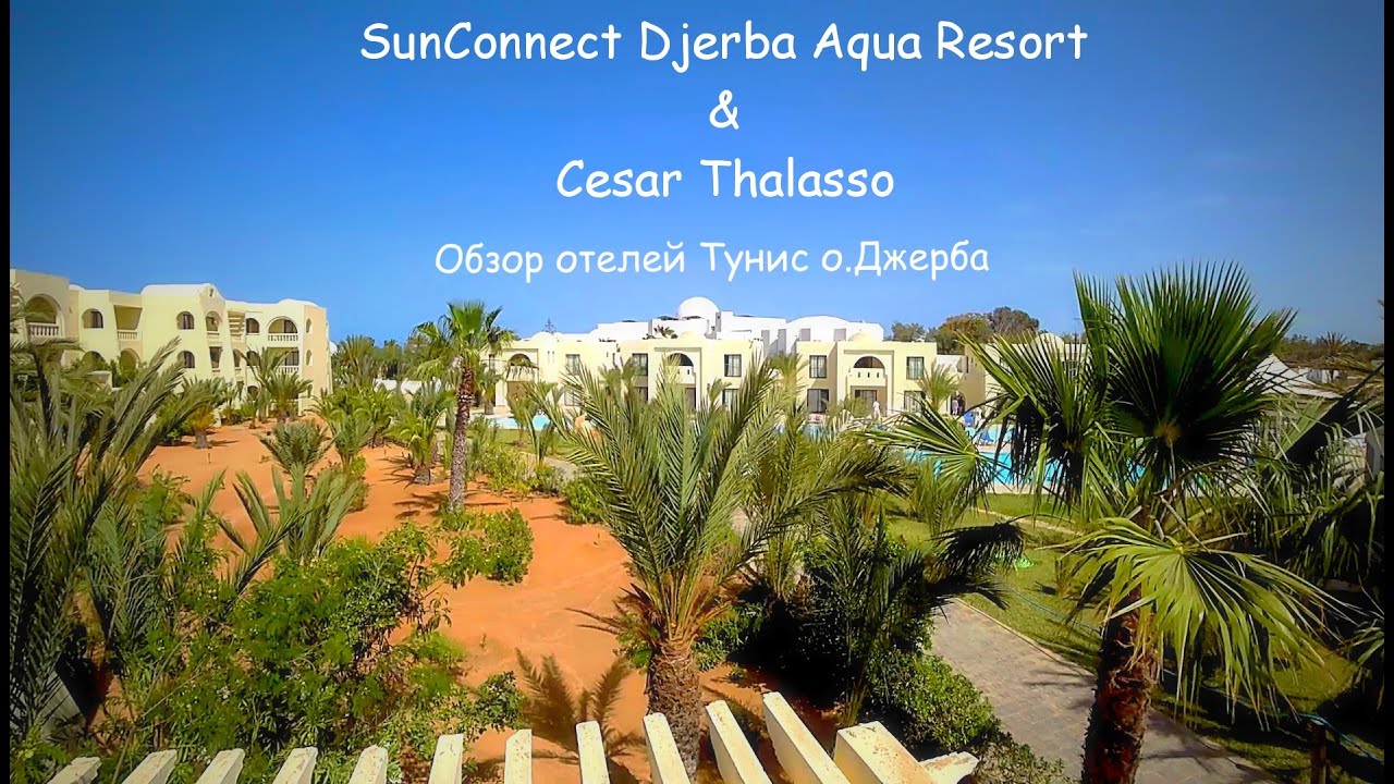 Обзор отелей SunConnect Djerba Aqua Resort & Cesar Thalasso
