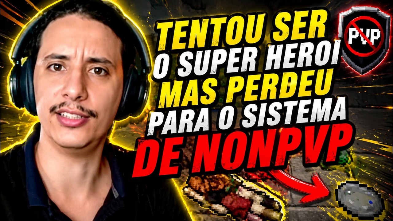 Ele lutou CONTRA o sistema de dominantes em NON PVP no TIBIA mas fracassou (REACT)