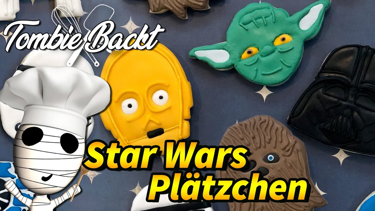 Die perfekten Star Wars Plätzchen? 😅 Tombie Backt 🍰 Star Wars Plätzchen