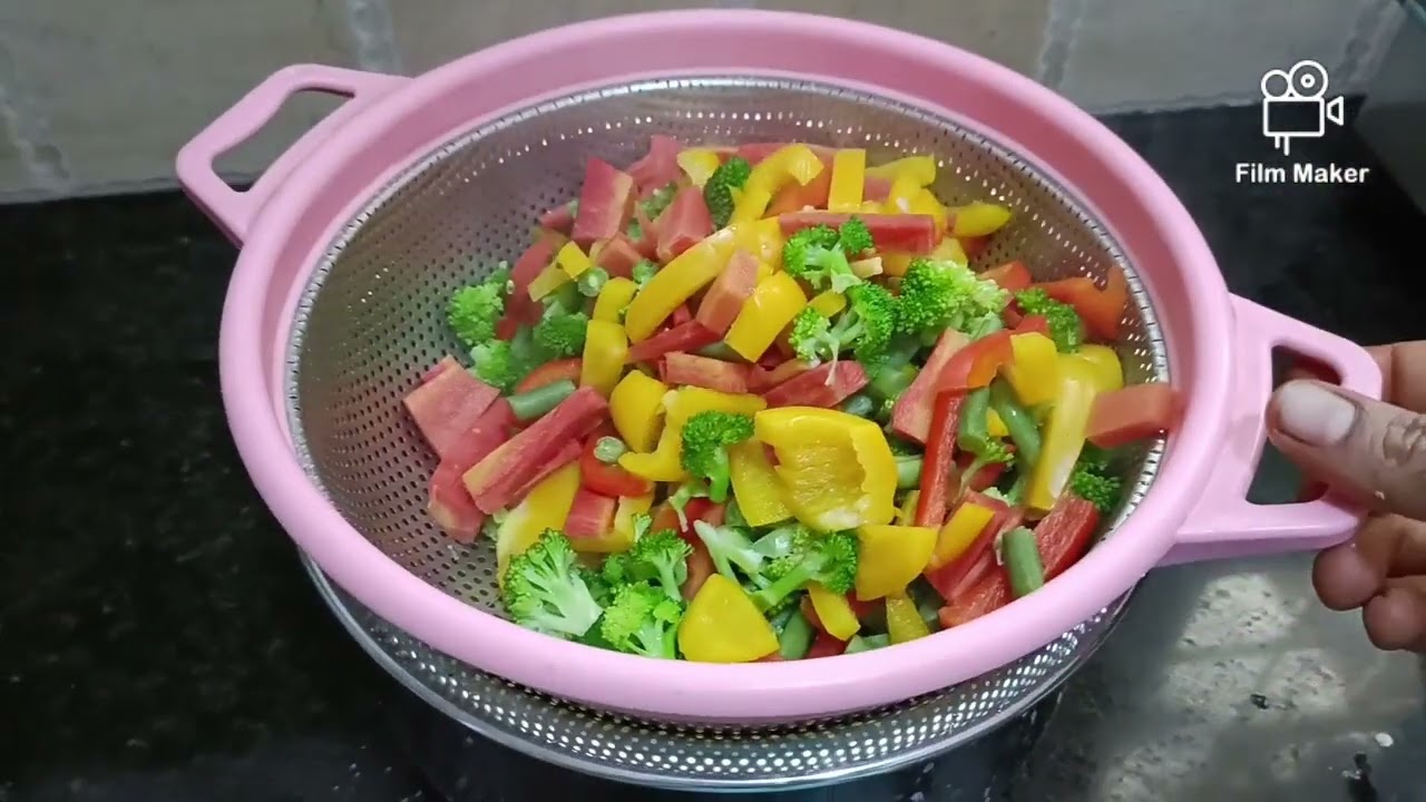 Power Up Your bowl 🥗 with a Colorful and Nutritious Vegetable salad 🥗. how to make healthy salad