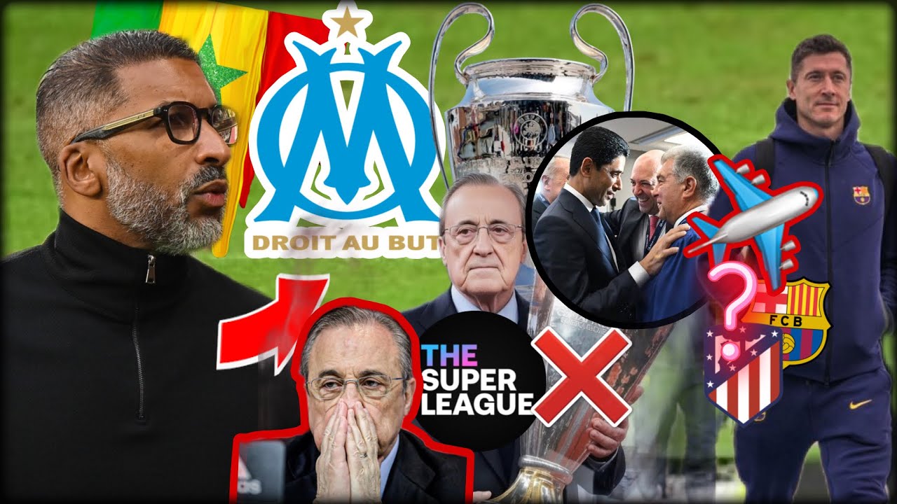 🚨real et Perez quittent la super league retour officiel , Habib Beye a marseillais ? Barça bloque ❌